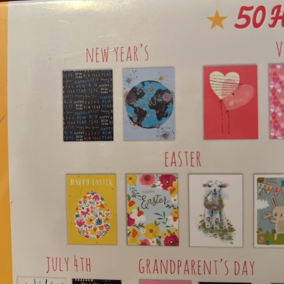 Holiday Card Collection Box - Multicolor - Picture 3 of 6